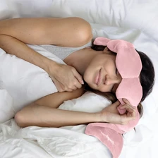 Weighted Sleep Eye Mask - Blush