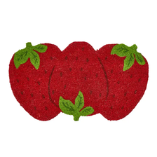 Strawberry Coir Mat - Red