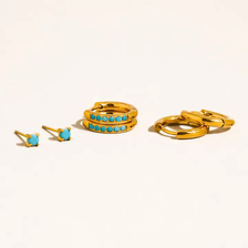 Ivalo Earring Set - Gold