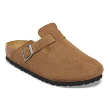 W's Boston - Dark Tea Suede
