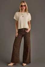 Short Sleeve Sweater - Ivory