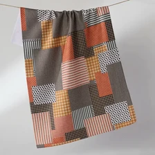 Patch And Pumpkin Tea Towel - Multi