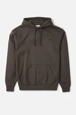 Embroidered Hood Fleece - Lead Vintage Wash