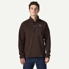 Men's Better Sweater 1/4 Zip - Den Brown