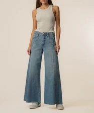 Blake High Rise Super Wide Leg - Wishfulness Wash