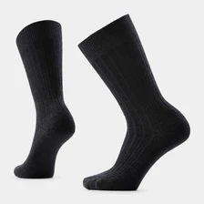 Women's Slouchy Rib Tall Crew Sock - Charcoal