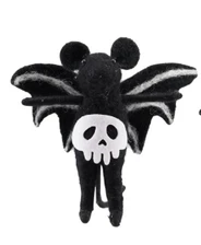 Wool Felt Halloween Mouse - Bat