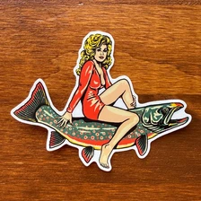 Dolly Fish Vinyl Sticker