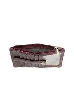 Penny Mini Travel Wallet - Blackberry