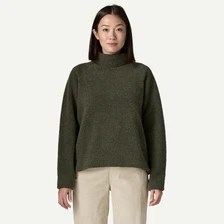 Women's Reclaimed Sweater Pullover - Basin Green