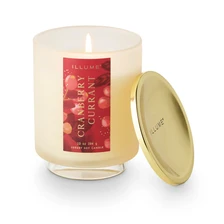 Signature Glass Candle 10 Oz - Cranberry Currant
