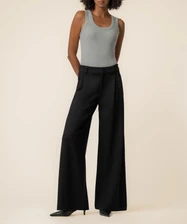 Cheryl Super High Rise Wide - Black