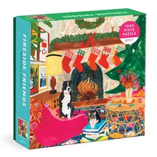 Fireside Friends 1000 Piece Puzzle