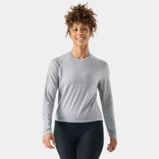 Women's Intraknit Seamless Long Sleeve - Light Gray