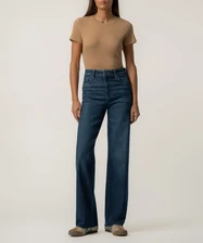 Josie Super High Rise Straight - Youthfully Wash
