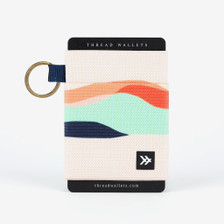 The Caribou, vertical leather mini card wallet