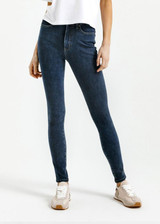 Four Way Flex High Rise Skinny - Dark Stone