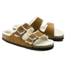 Birkenstock Boston VL/ Shearling- Mink – Tunie's