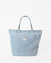 Along The Way Canvas Tote Bad - Washed Denim