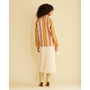 Stripe Cotton Chore Jacket - Tapenade Multi Stripe 