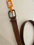 Genuine Leather Belt - Brown