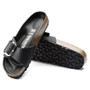 Madrid Big Buckle - Black Oiled Leather