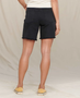 Balsam Seeded Cutoff Short - Black