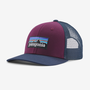 P-6 Logo Trucker Hat - Night Plum