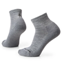 Everyday Solid Rib Ankle Socks - Light Gray