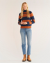 Sellwood Stripe Pullover - Spice