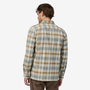 Men's Longsleeve Midweight Fjord Flannel - Fields Natural