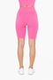 Ribbed Tank & Shorts Set - Hot Pink