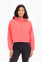 Cropped Hooded Jacket -  Paradise Pink