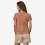 Women's Regenerative Cotton Tee - Terra Pink