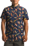 Men's Baytrail Pattern Shirt - Summit Navy Hand Tied Fly