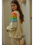 Counting Rainbows Sweatshirt - Cream