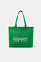 Logo Canvas Tote Bag - Green