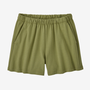 Women's Regenerative Cotton Shorts - Buckhorn Green