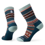 Snowed In Sweater Crew Socks - Twilight Blue