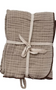 Woven Cotton Tea Towel - Tan