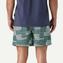 Men's Baggies 5 In - Quilty Fitz: Wetland Blue