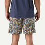 Men's Baggies Longs 7 In - Wild Botanist: Tidal Teal