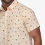 Mixed Drinks Button Up - Peach