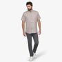 Polka Dot Button Up - Tan Black
