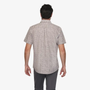Polka Dot Button Up - Tan Black