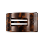 Medium Flat Rectangle Clip - Tortoise