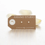 Freshwater Pearl Stud Earrings - Gold