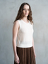 Crew Neck Light Weight Sweater - Ivory