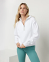 Restore  Half Zip Hoodie - White