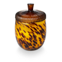 Glass Acorn Candle - Woodfire Glass Acorn Candle - Woodfire